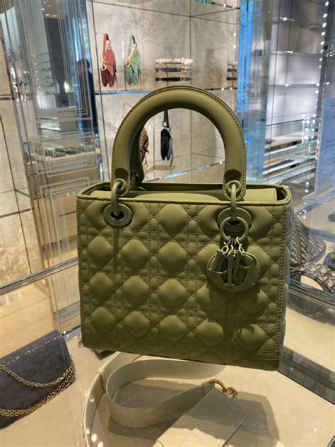 lady dior sage green